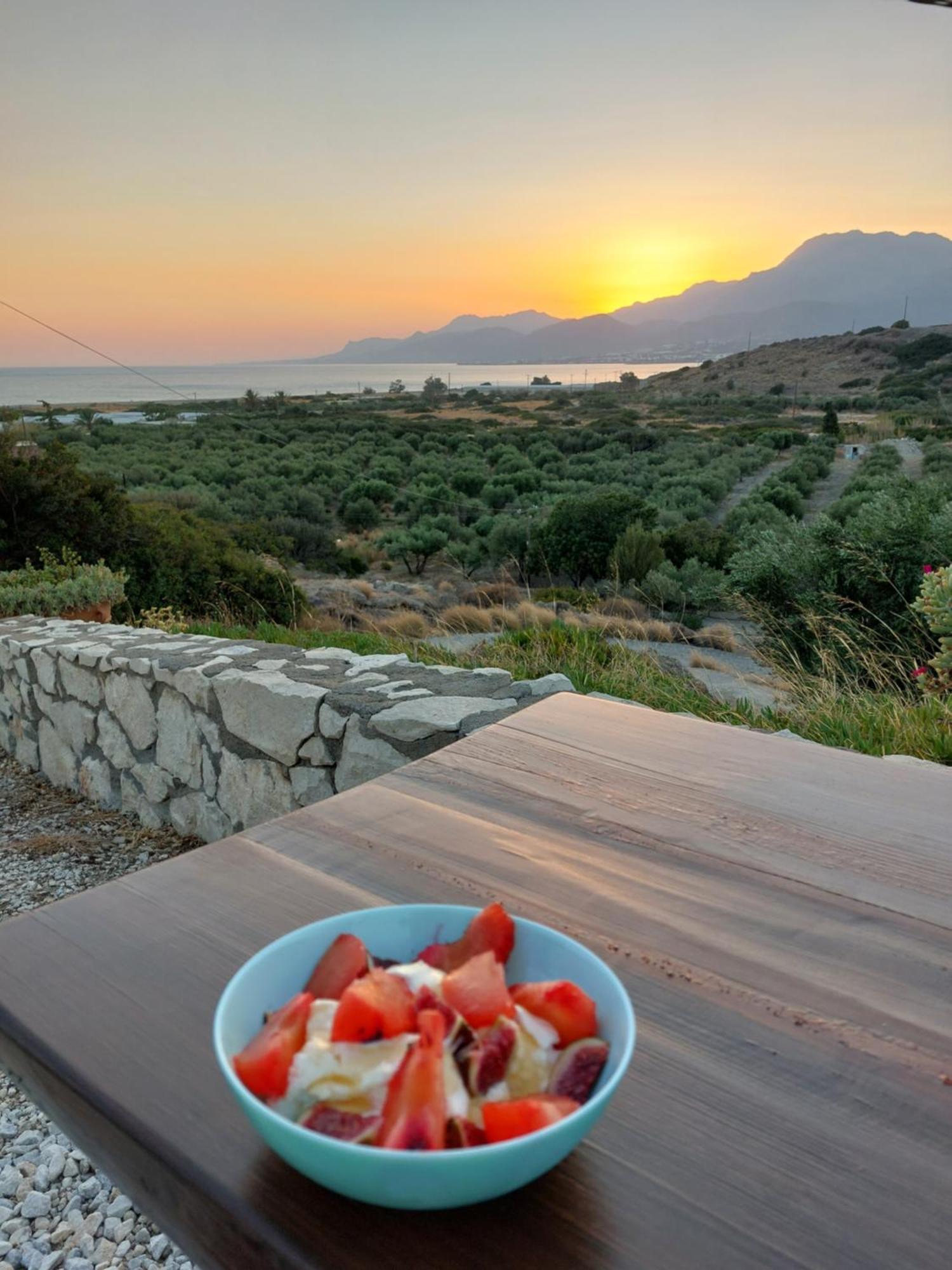 Cottage Du Soleil Макригиалос Экстерьер фото